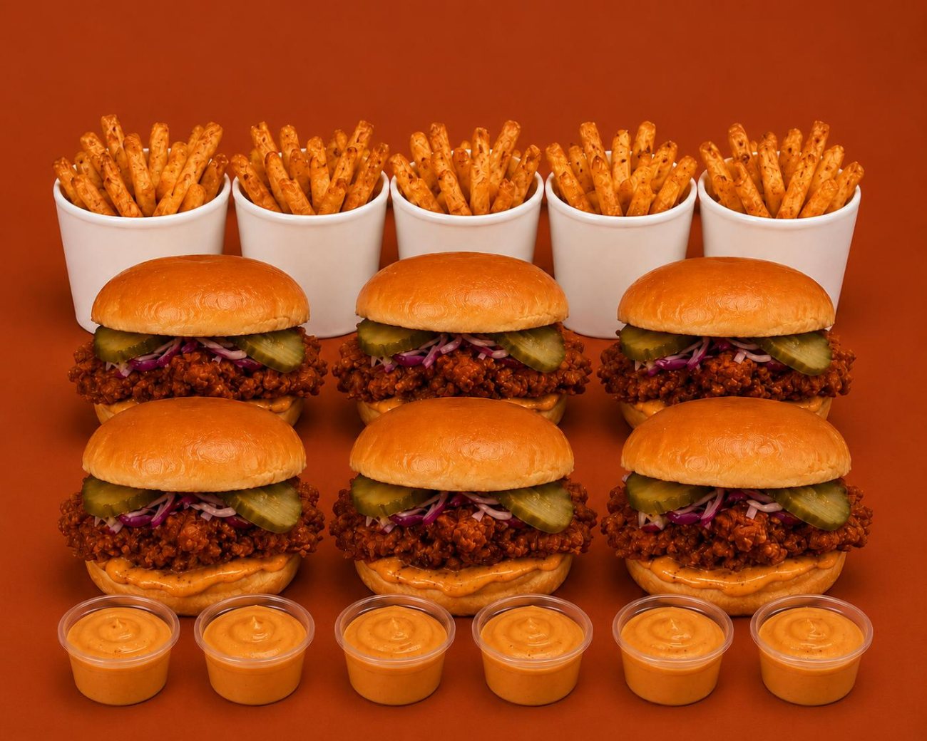 Burger Meal for Six